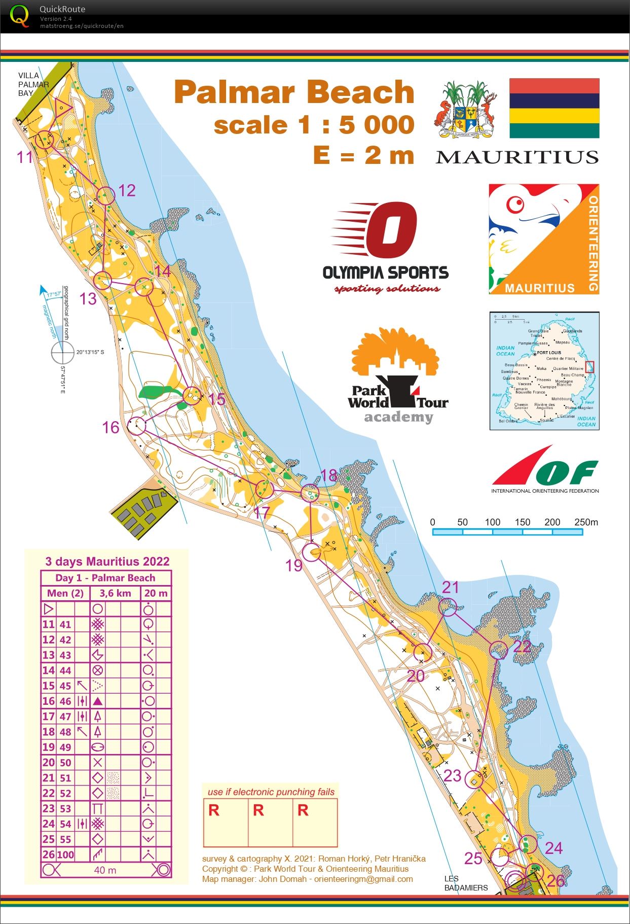 Mauritus Day 1 - Super Sprint (17.11.2022)