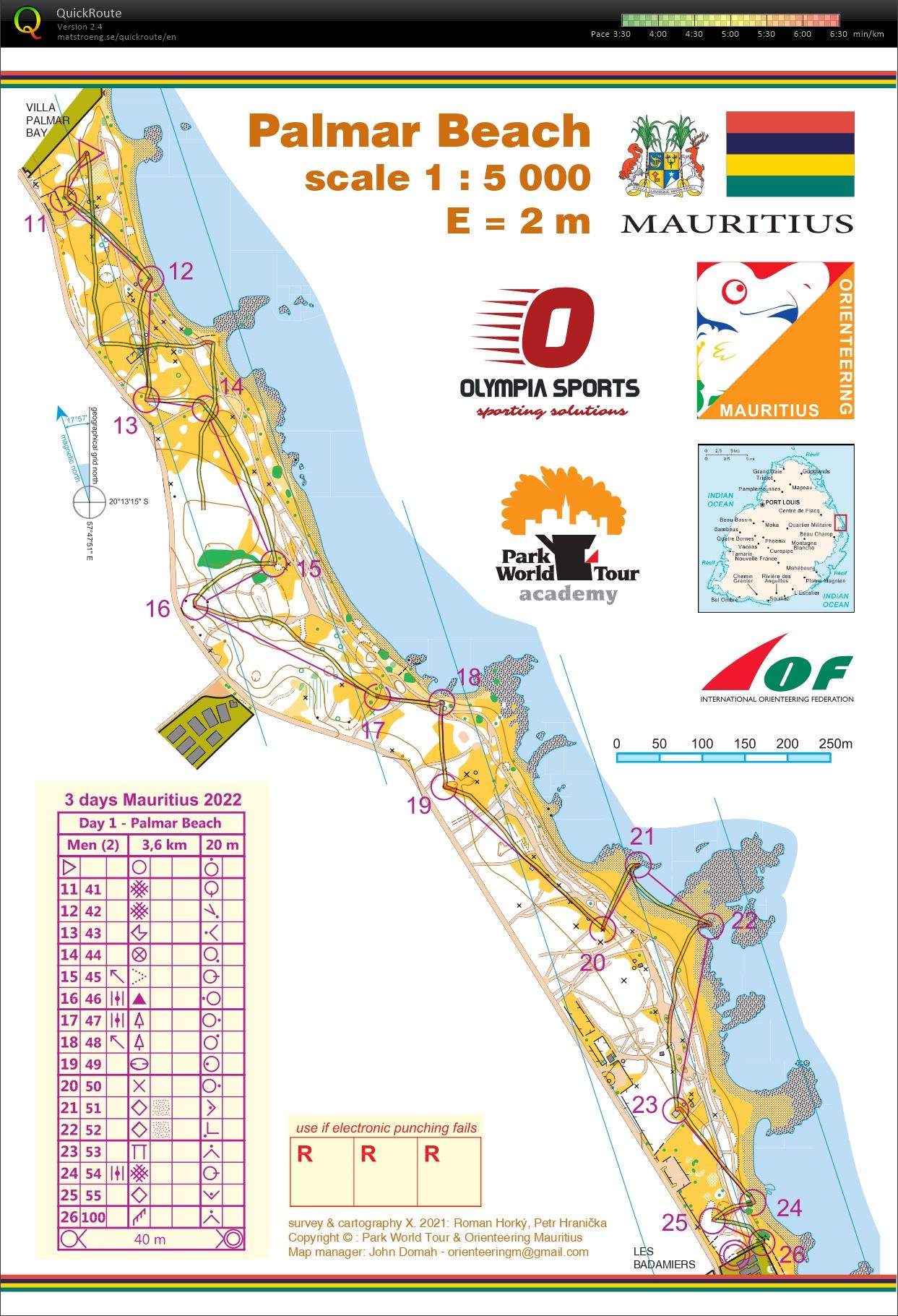 Mauritus Day 1 - Super Sprint (17/11/2022)